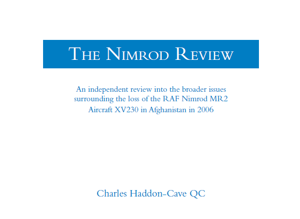 The Nimrod Review - humanfactors101.com